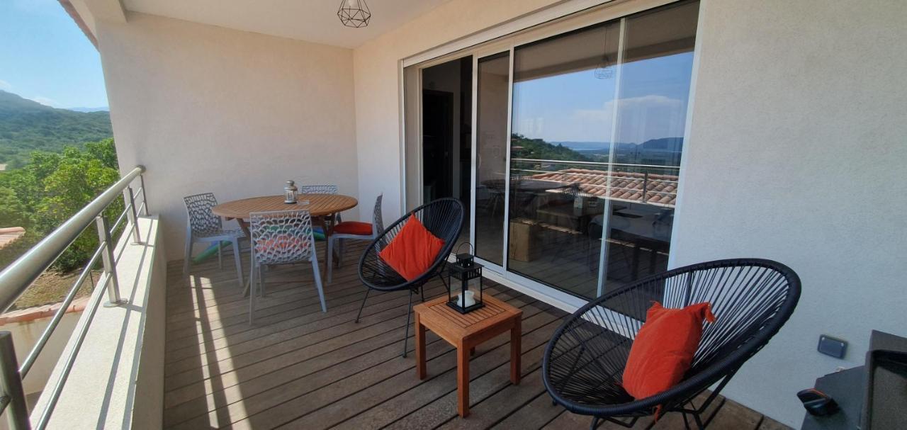 Tres Belle Residence Vue Mer Et Piscine Chauffee - Baccalocation Porto-Vecchio  Exterior foto